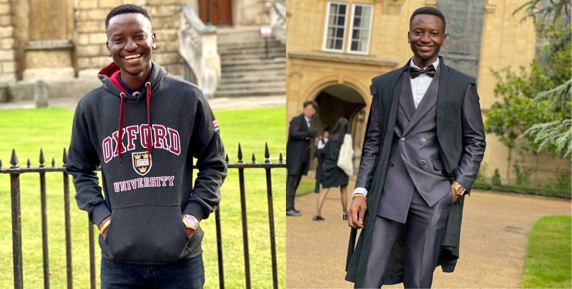 Ghanaian received a Weidenfeld-Hoffmann scholarship to study in the UK. Ghanaian received a Weidenfeld-Hoffmann scholarship to study in the UK.