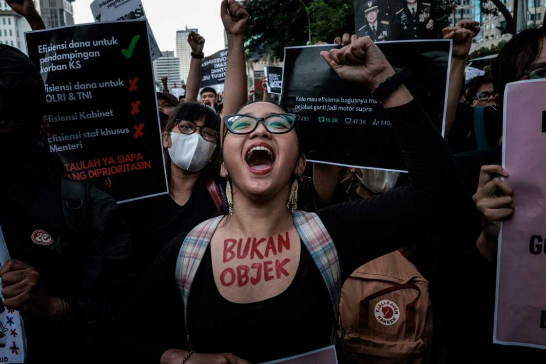 The outpouring of discontent from young Indonesians has coincided with student-led protests against government budget cuts The outpouring of discontent from young Indonesians has coincided with student-led protests against government budget cuts