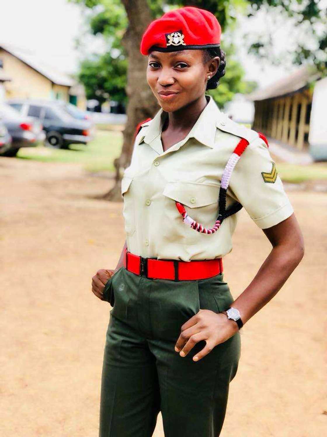 Meet Yakubu Shahada, the female military officer whose beautiful photos are causing confusion on social media Meet Yakubu Shahada, the female military officer whose beautiful photos are causing confusion on social media