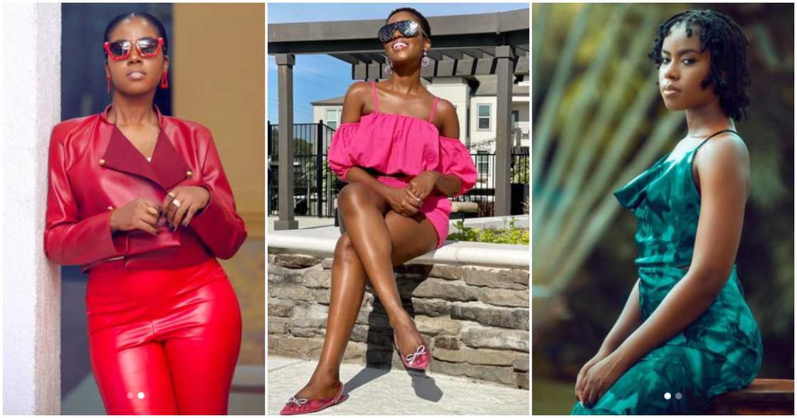 MzVee flaunts natural looks.