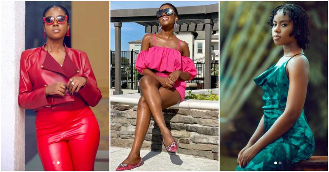 MzVee flaunts natural looks. MzVee flaunts natural looks.