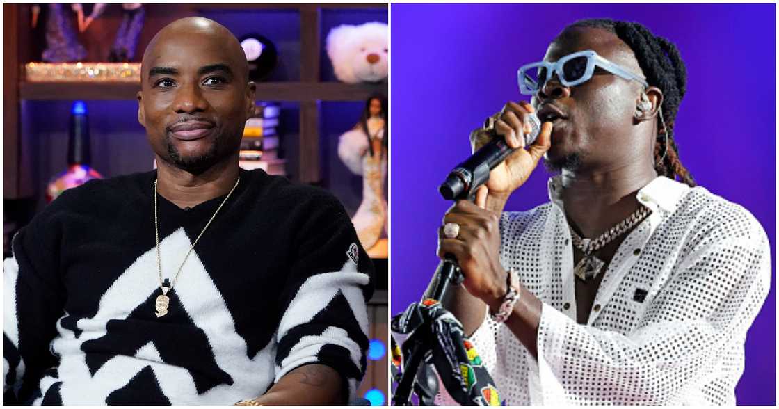 Charlamagne Tha God and Stonebwoy Charlamagne Tha God and Stonebwoy