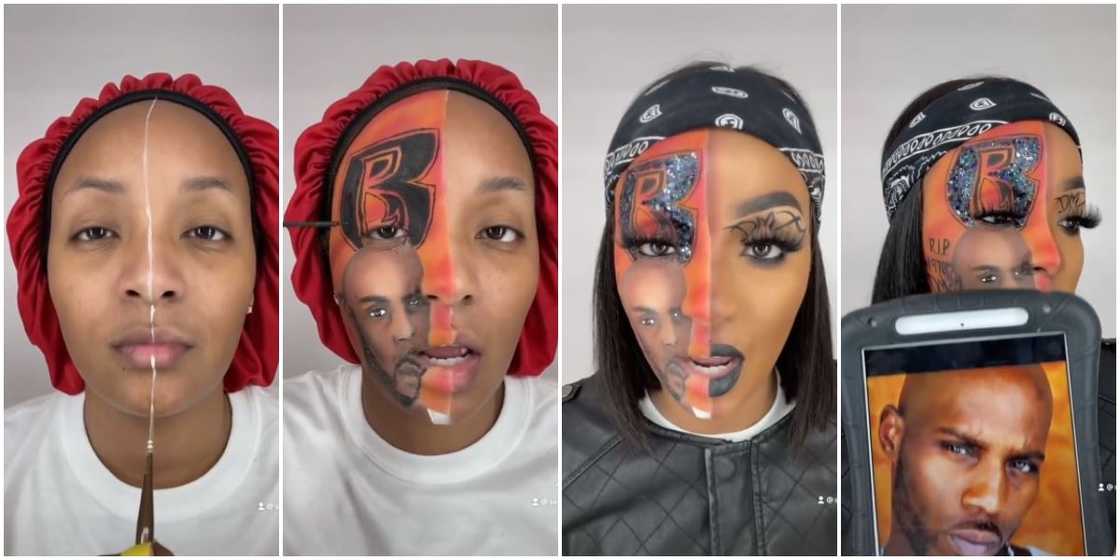DMX: Talented Makeup Artist Pays Touching Tribute to Late Rapper with Creative Makeover DMX: Talented Makeup Artist Pays Touching Tribute to Late Rapper with Creative Makeover