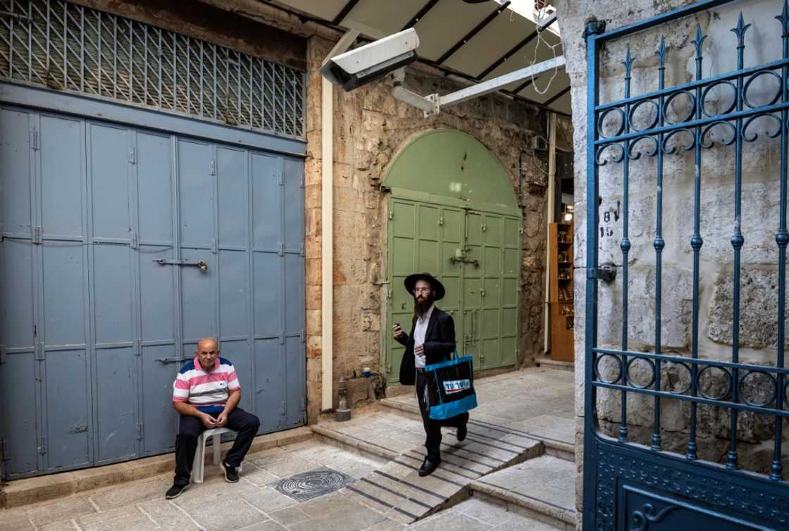 The Old City usually draws worshippers from Judaism, Islam and Christianity to its multiple holy sites. The Old City usually draws worshippers from Judaism, Islam and Christianity to its multiple holy sites.