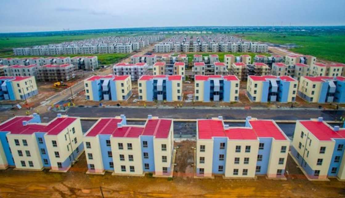 Saglemi Affordable Housing Project, Green City, Housing, President John Mahama, Accra decongestion Saglemi Affordable Housing Project, Green City, Housing, President John Mahama, Accra decongestion