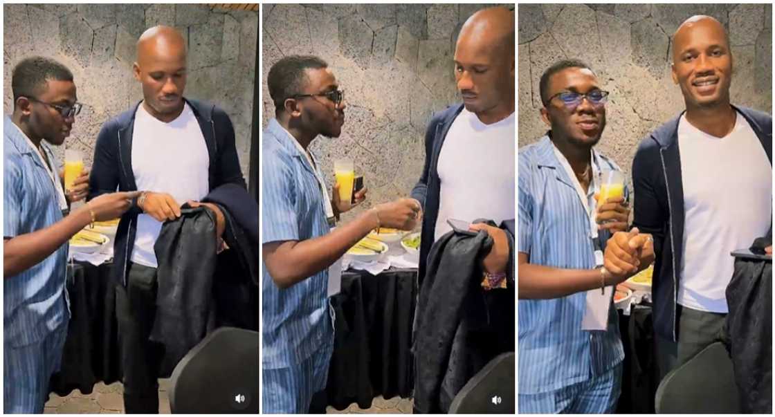 KalyJay meets Didier Drogba KalyJay meets Didier Drogba