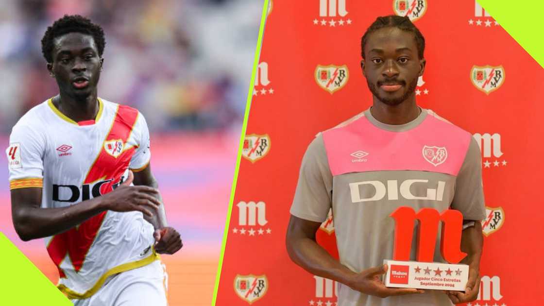 Abdul Mumin wins Player of the Month award. Abdul Mumin wins Player of the Month award.