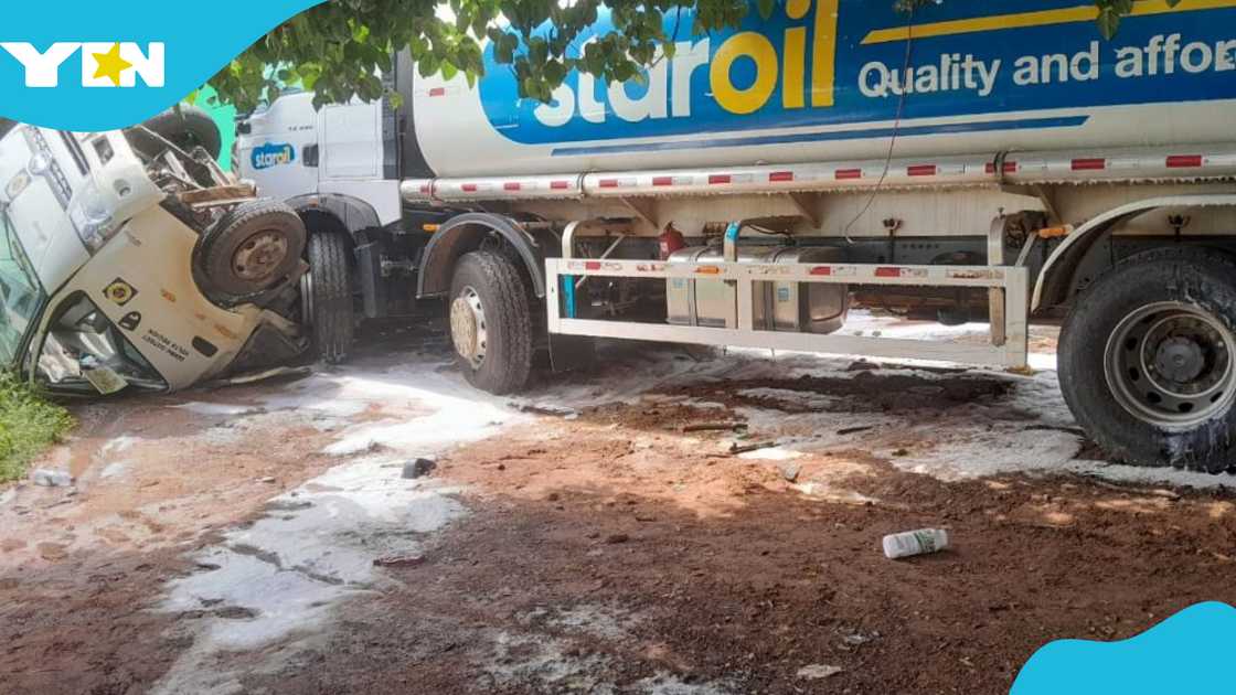 National Road Safety Authority, Road Crash, Oti, Fuel Tanker, Asukawkaw National Road Safety Authority, Road Crash, Oti, Fuel Tanker, Asukawkaw