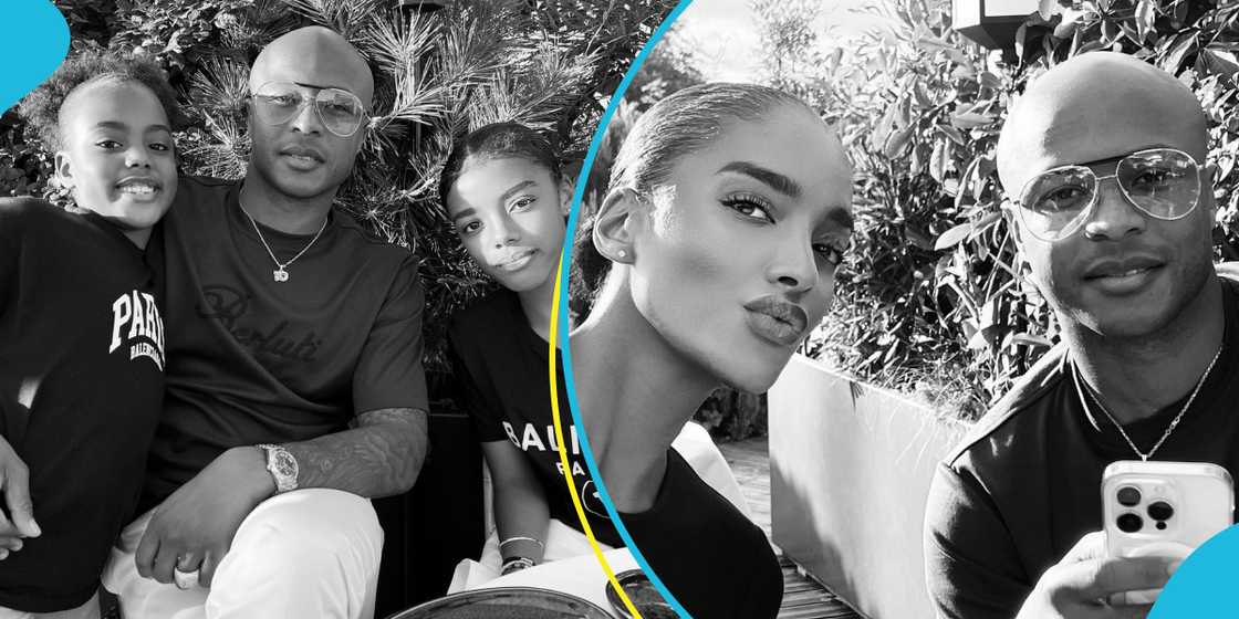 Dede Ayew and his gorgeous wife and daughters on vacation Dede Ayew and his gorgeous wife and daughters on vacation