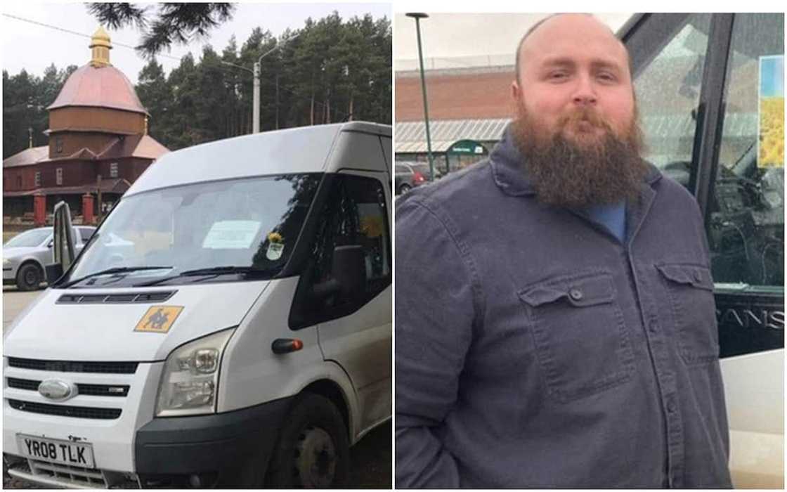 Tom Littledyke drives his minivan from UK to Ukraine to help people trapped in Putin's war. Tom Littledyke drives his minivan from UK to Ukraine to help people trapped in Putin's war.