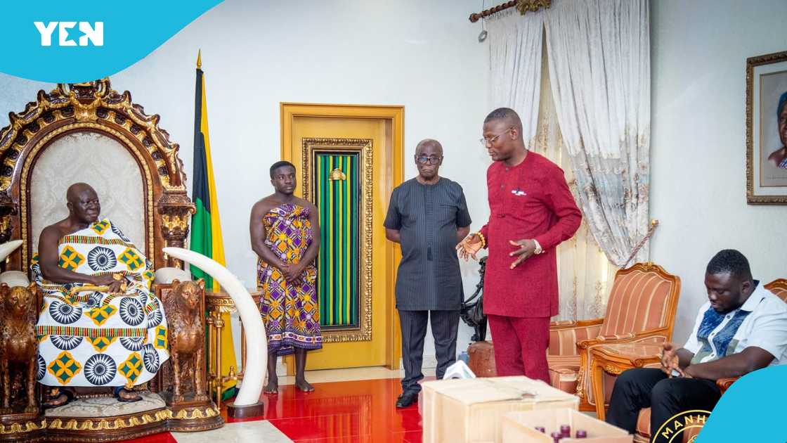 Otumfuo Osei Tutu urges Kof Adams to transform Ghana football. Otumfuo Osei Tutu urges Kof Adams to transform Ghana football.