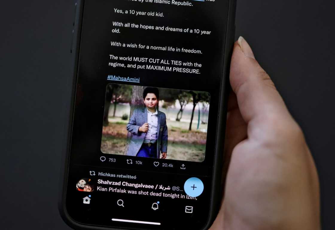 Kian Pirfalak, nine, is one of at least 56 children to have been killed by the Iranian security forces in the crackdown Kian Pirfalak, nine, is one of at least 56 children to have been killed by the Iranian security forces in the crackdown