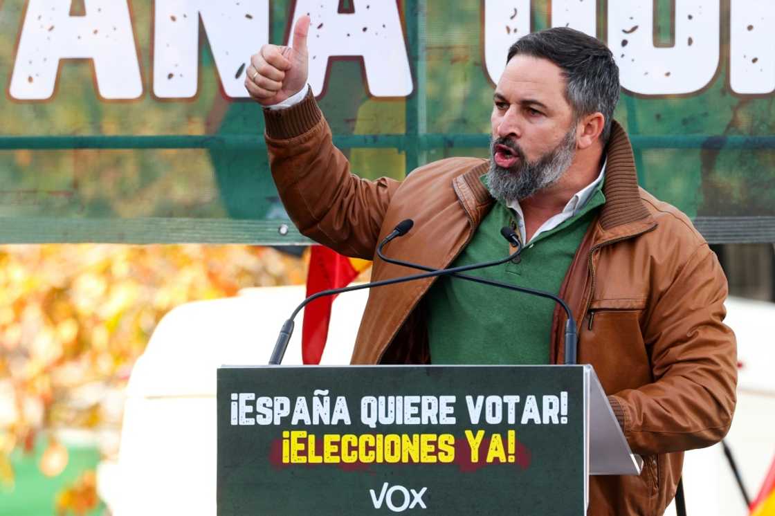 Abascal said sexual assaults had doubled since Socialist premier Sanchez took power Abascal said sexual assaults had doubled since Socialist premier Sanchez took power