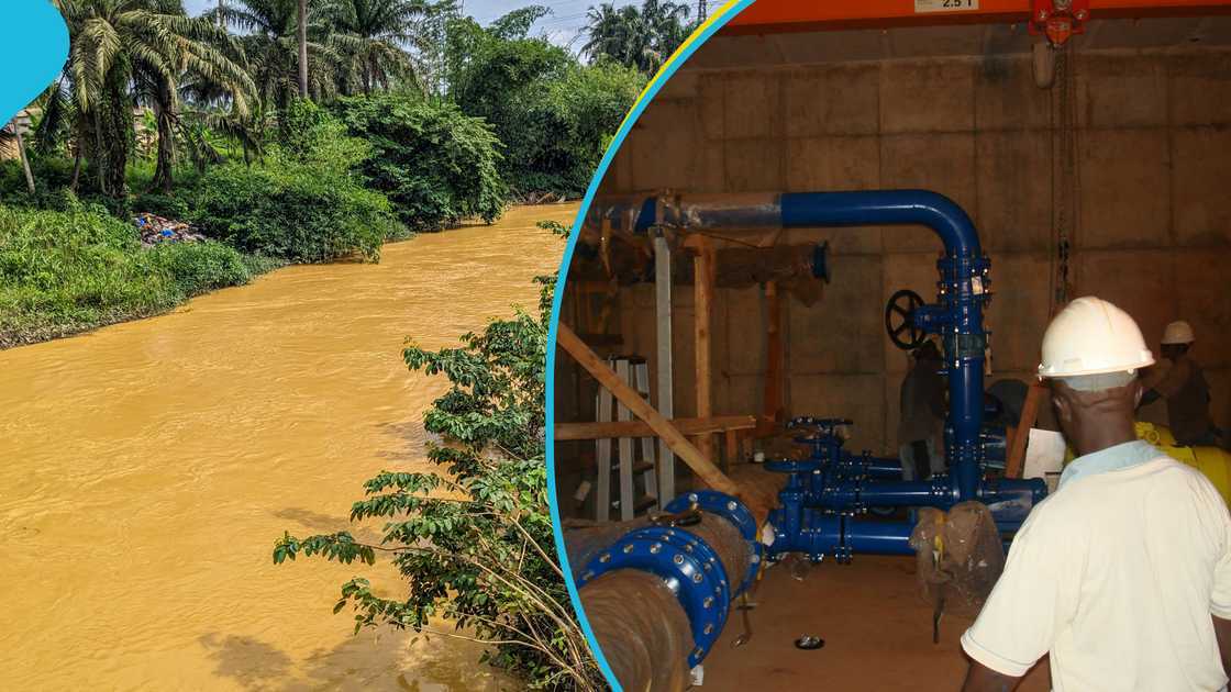 Water Shortage, Central Region, Ghana Water Limited, Kwanyako Plant, Galamsey, Pollution Water Shortage, Central Region, Ghana Water Limited, Kwanyako Plant, Galamsey, Pollution