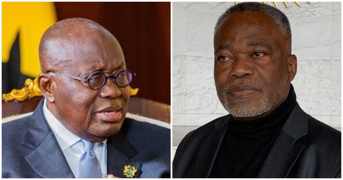 President Nana Akufo-Addo and Festus Aboagye President Nana Akufo-Addo and Festus Aboagye