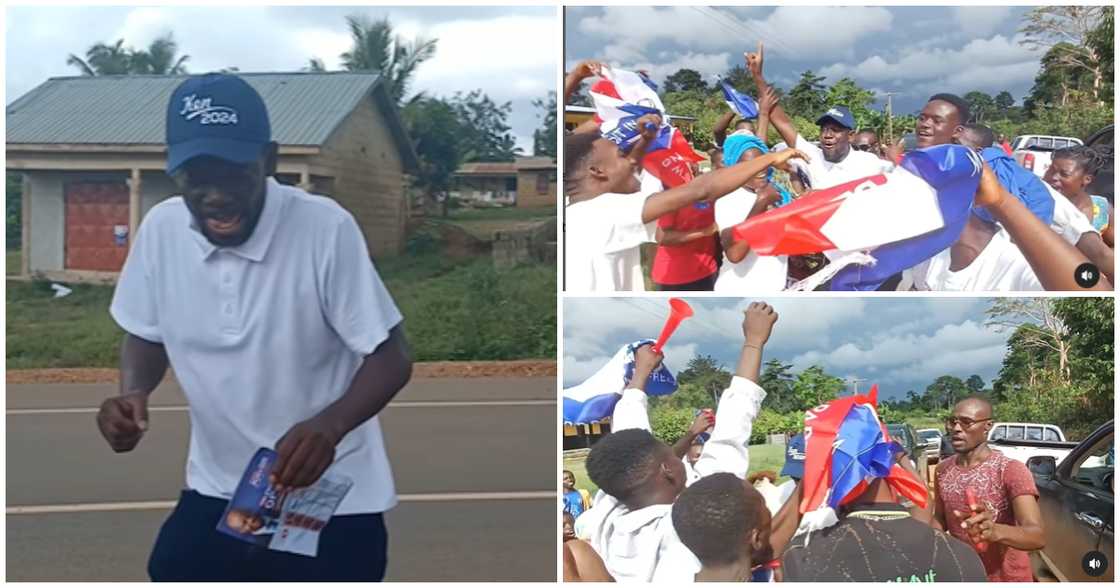 Agya Koo battles NDC supporters in video