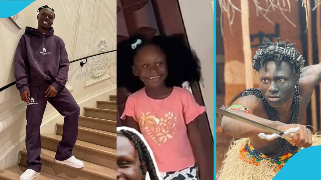 Jay Bahd, Ghanaian musician, daughter, videos, viral, TikTok, Instagram, social media