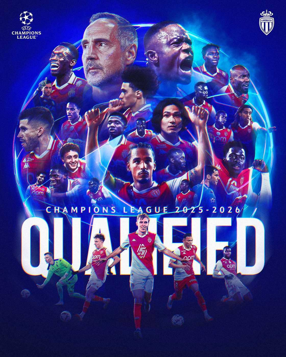 AS Monaco of Mohammed Salisu qualify for the 2025/26 UEFA Champions League after defeating Lyon 2-0 in Ligue 1 on Saturday May 10. 2025