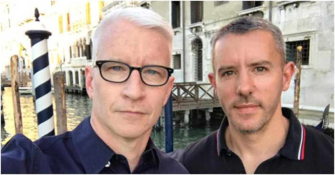 Dad again: Anderson Cooper and Benjamin Maisani are dads again. Dad again: Anderson Cooper and Benjamin Maisani are dads again.