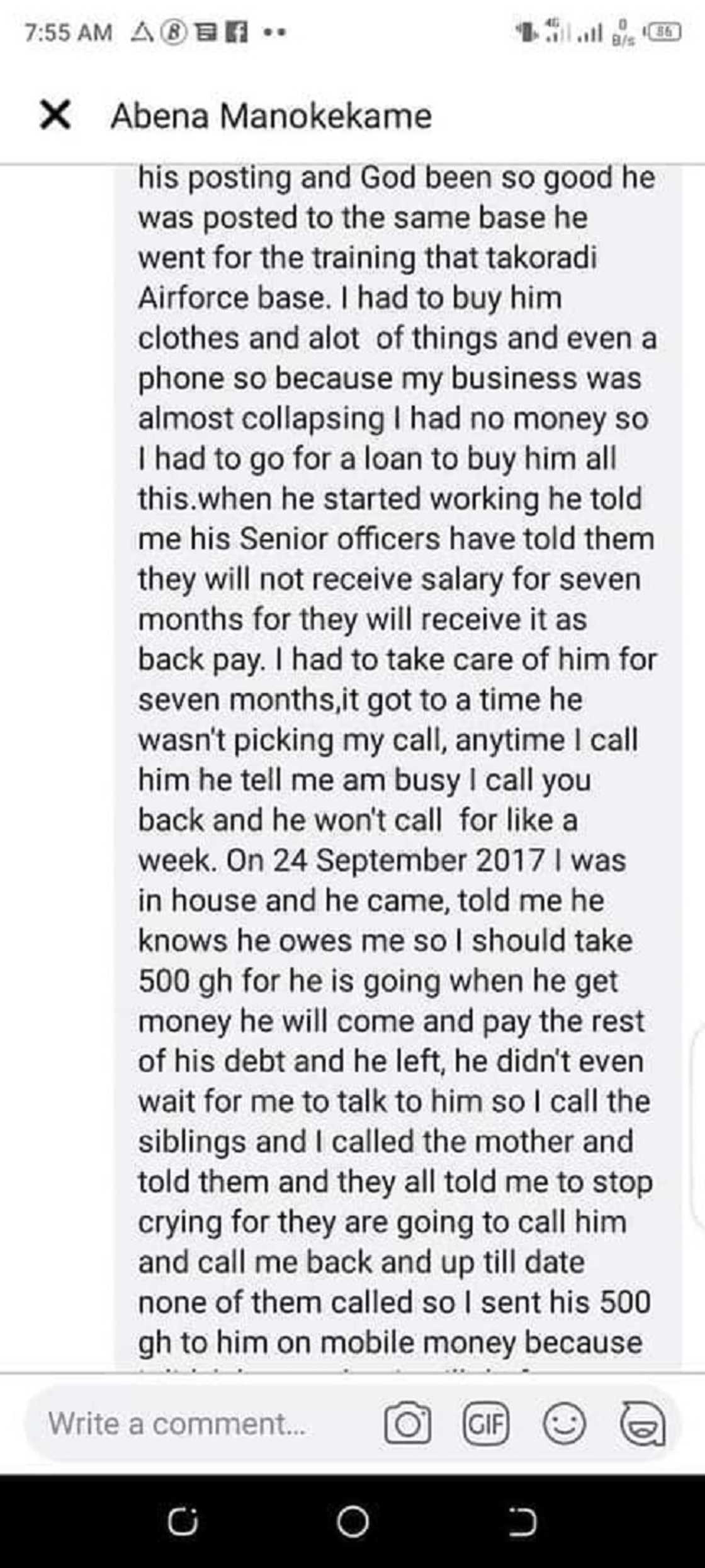 I spent GHc 38k to take care of you & you leave me; we shall see at the wedding - Lady I spent GHc 38k to take care of you & you leave me; we shall see at the wedding - Lady