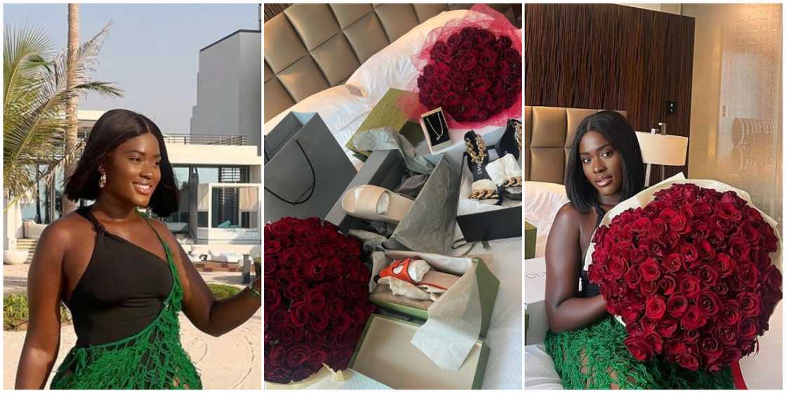 Fella Makafui in Dubai