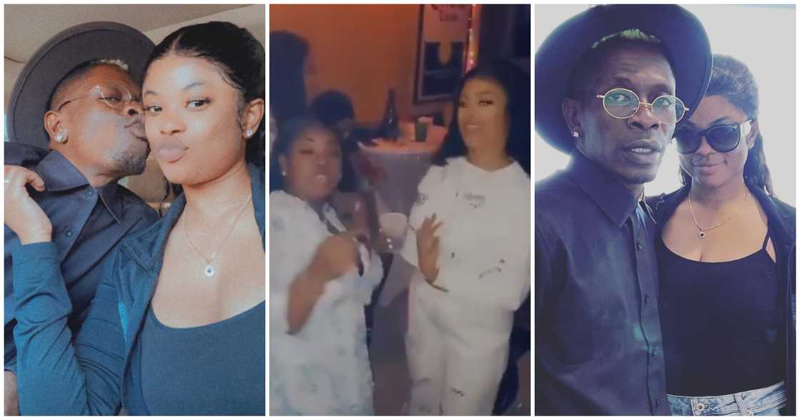 Shatta Wale, Elfreda and her mum