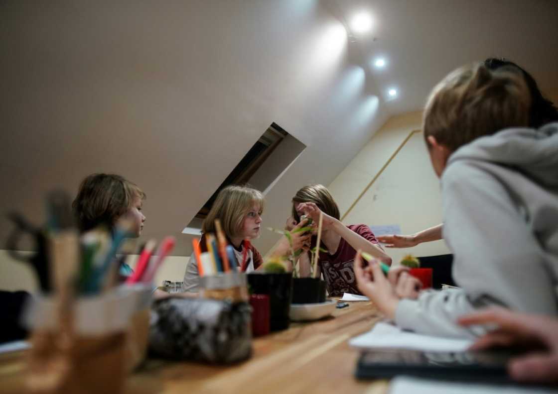 Parents of these children fled Russia after Vladimir Putin's invasion of Ukraine Parents of these children fled Russia after Vladimir Putin's invasion of Ukraine