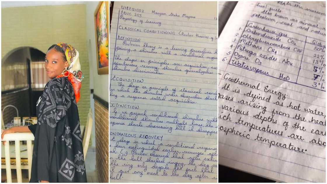 Nigerian lady challenges people with her fine handwriting, asks them to contest Nigerian lady challenges people with her fine handwriting, asks them to contest