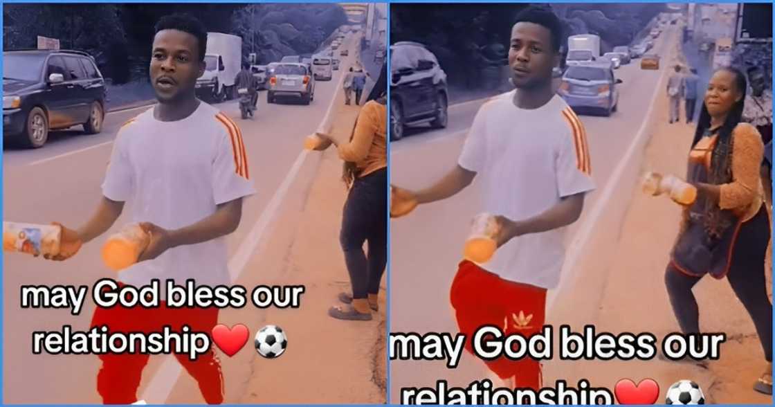 GH Couples hawk plantain chips by the roadside GH Couples hawk plantain chips by the roadside