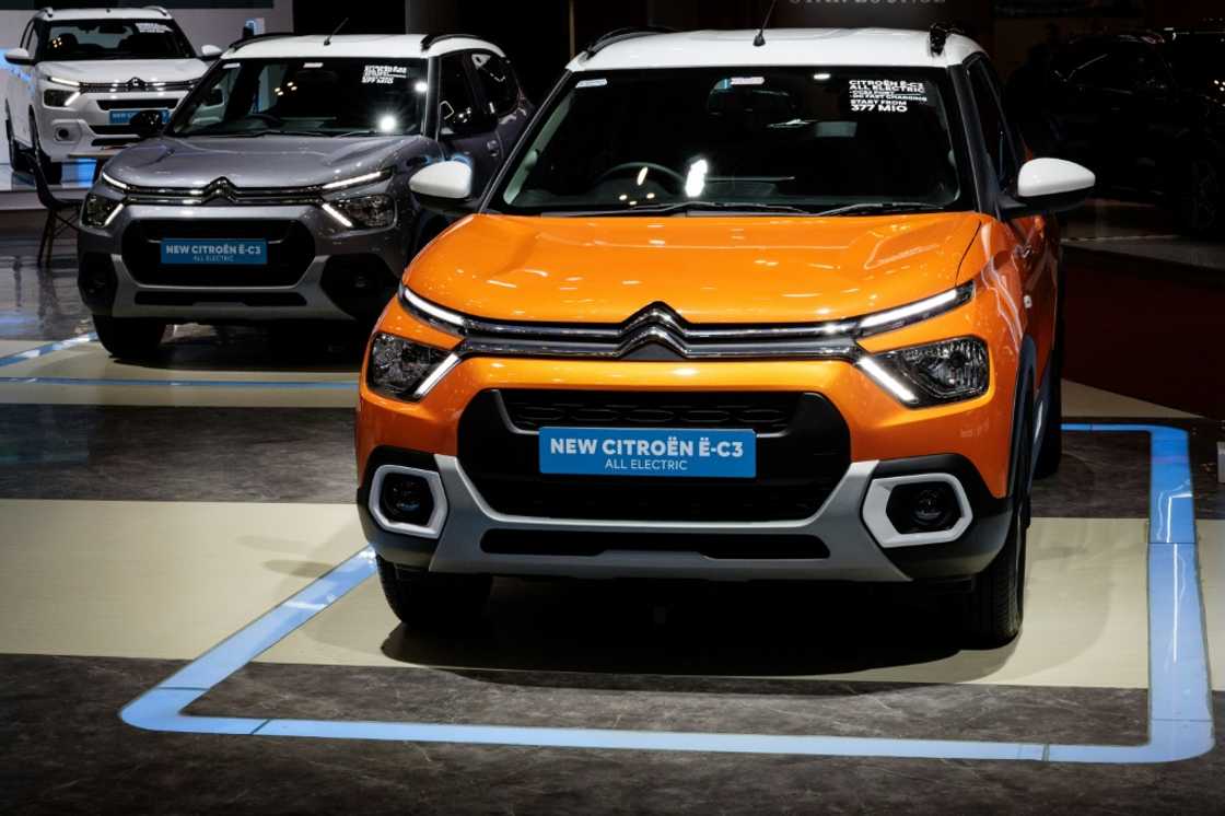 Citroen's C3 electric hatchback is built in Slovakia for the European market