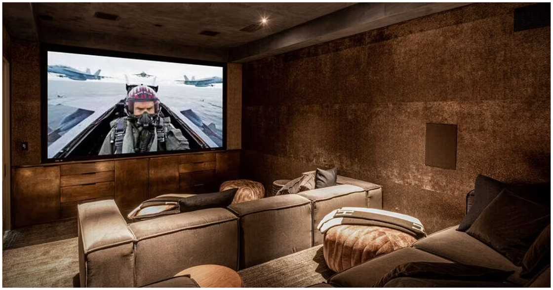 The property has a theatre The property has a theatre