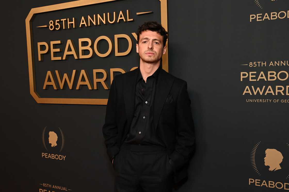 Anthony Boyle, who played Arthur Guinness in House of Guinness, at the 85th Annual Peabody Awards
