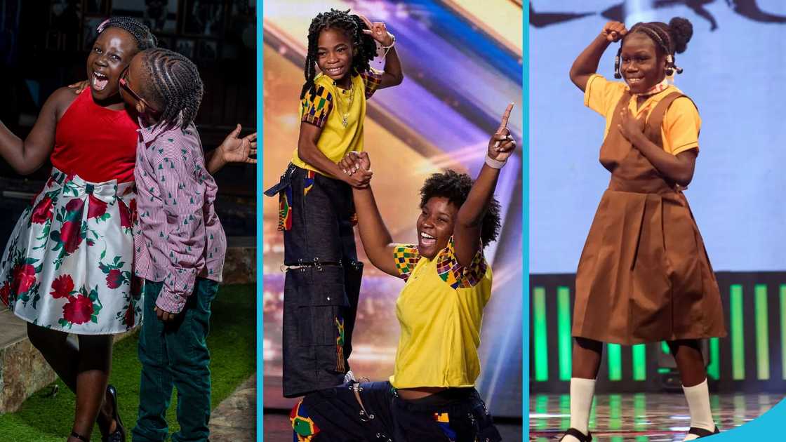 Stonebwoy's kids, Afronita and Abigail Dromo, Biskit, Dance moves, 2024 Britain's Got Talent finals, 2024 Talented Kids winner