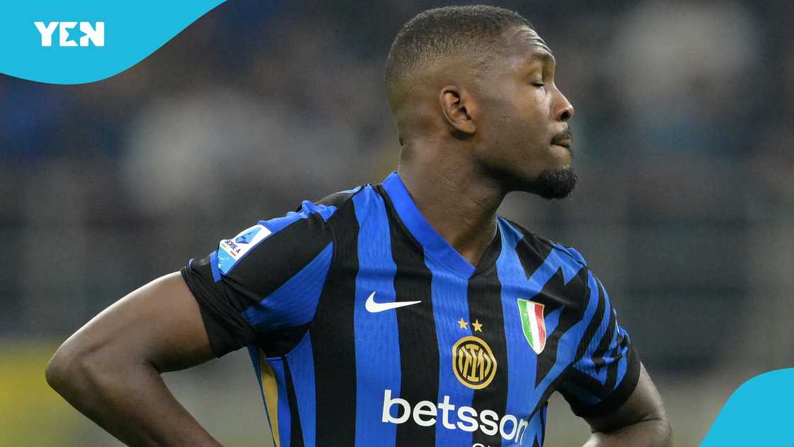 Scandal, Inter Milan, Marcus Thuram, Champions League, Assault, FC Barcelona, UEFA Champions League. Scandal, Inter Milan, Marcus Thuram, Champions League, Assault, FC Barcelona, UEFA Champions League.