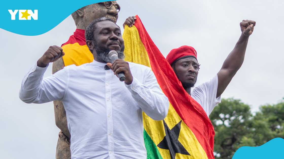 Oliver Barker-Vormawor, Democracy Hub, illegal mining, anti-galamsey protest, NDC, flagbearer Oliver Barker-Vormawor, Democracy Hub, illegal mining, anti-galamsey protest, NDC, flagbearer