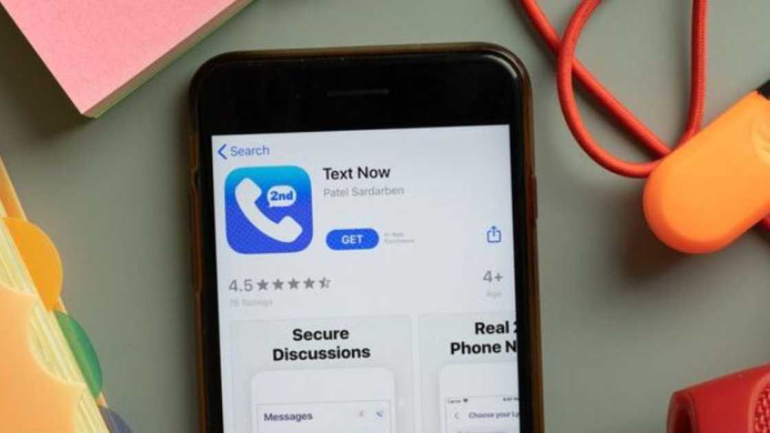 Text Now app