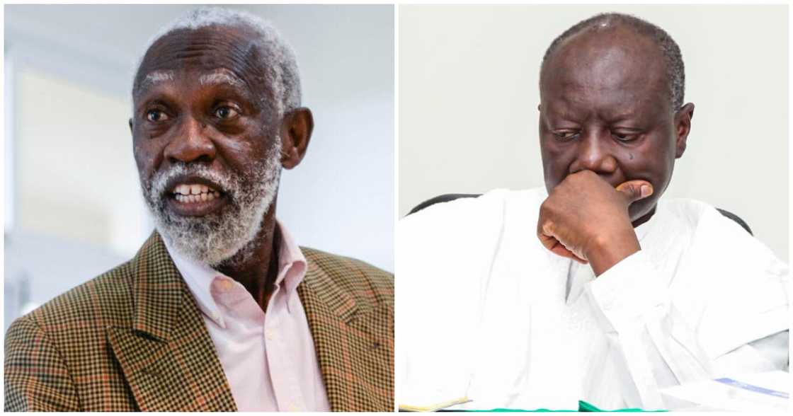 Prof Stephen Adei has vouched for the integrity of the embattled Finance Minister, Ken Ofori-Atta Prof Stephen Adei has vouched for the integrity of the embattled Finance Minister, Ken Ofori-Atta