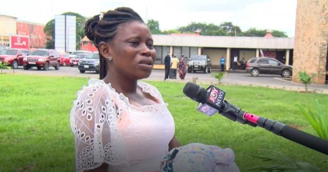 Ghanaian wife & kids storm court to beg for Chinese husband convicted over illegal mining Ghanaian wife & kids storm court to beg for Chinese husband convicted over illegal mining