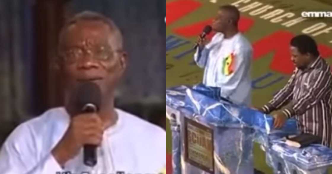 Emotions run high as video of late John Atta Mills at TB Joshua's church pops up Emotions run high as video of late John Atta Mills at TB Joshua's church pops up
