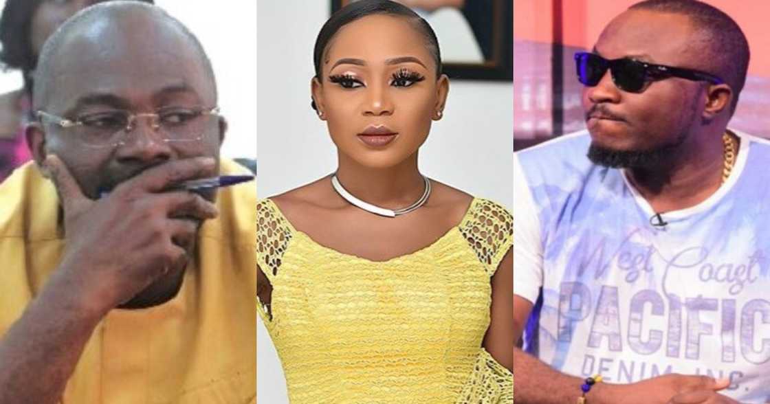 Akuapem Poloo Makes U-turn after DKB Reported her to Police; says Kennedy Agyapong donated too