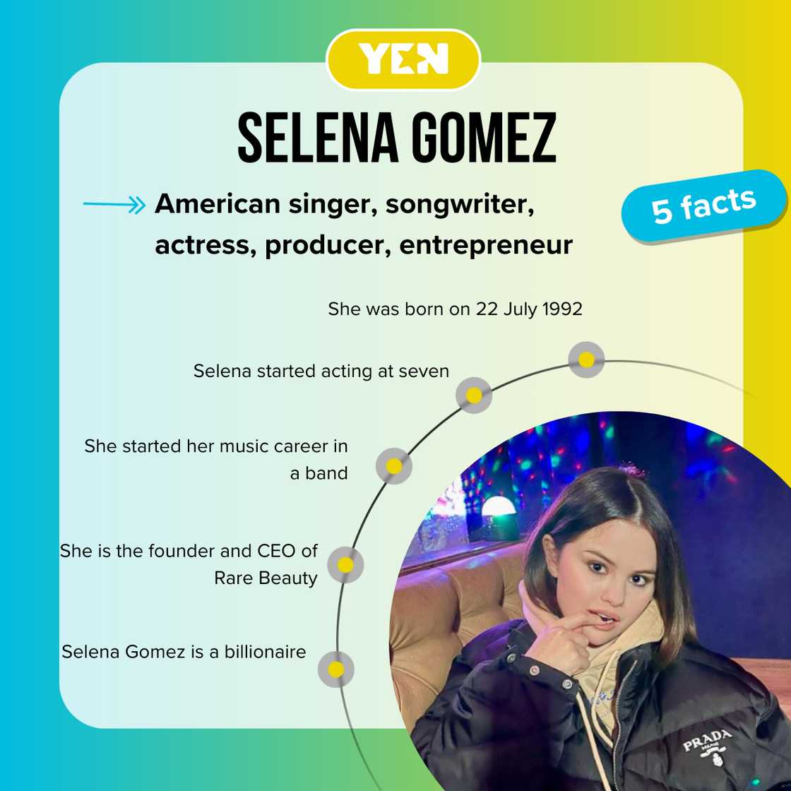 Facts about Selena Gomez