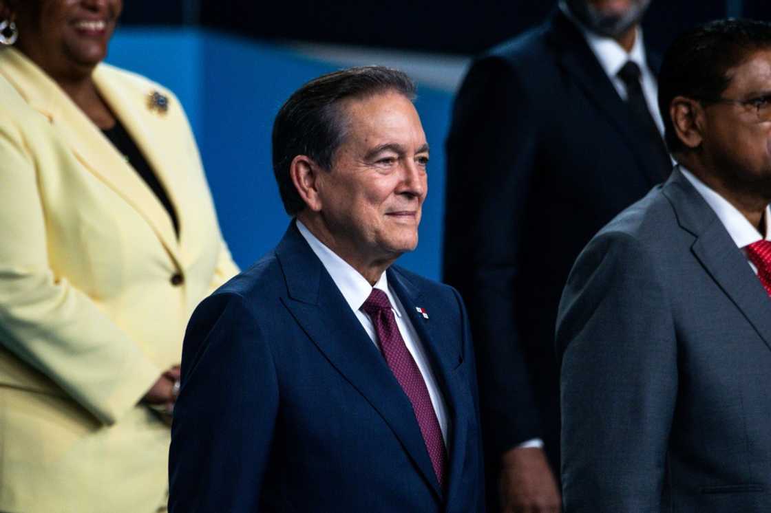 Panama's President Laurentino Cortizo Cohen -- seen here on June 10, 2022 at the Summit of the Americas -- announced that he has been diagnosed with a type of blood cancer. Panama's President Laurentino Cortizo Cohen -- seen here on June 10, 2022 at the Summit of the Americas -- announced that he has been diagnosed with a type of blood cancer.