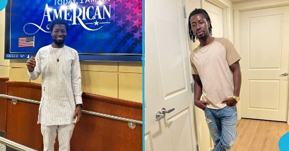 Ghanaian man, Zongo boy, US citizenship, relocate abroad, greener pastures