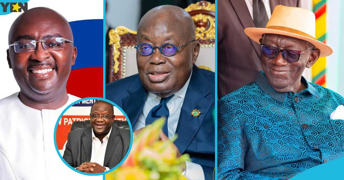 Paul Afoko, NPP, National Chairman hopeful, Dr Mahamudu Bawumia, former President Nana Addo Dankwa Akufo-Addo, ex-President John Agyekum Kufuor, Kennedy Agyapong.