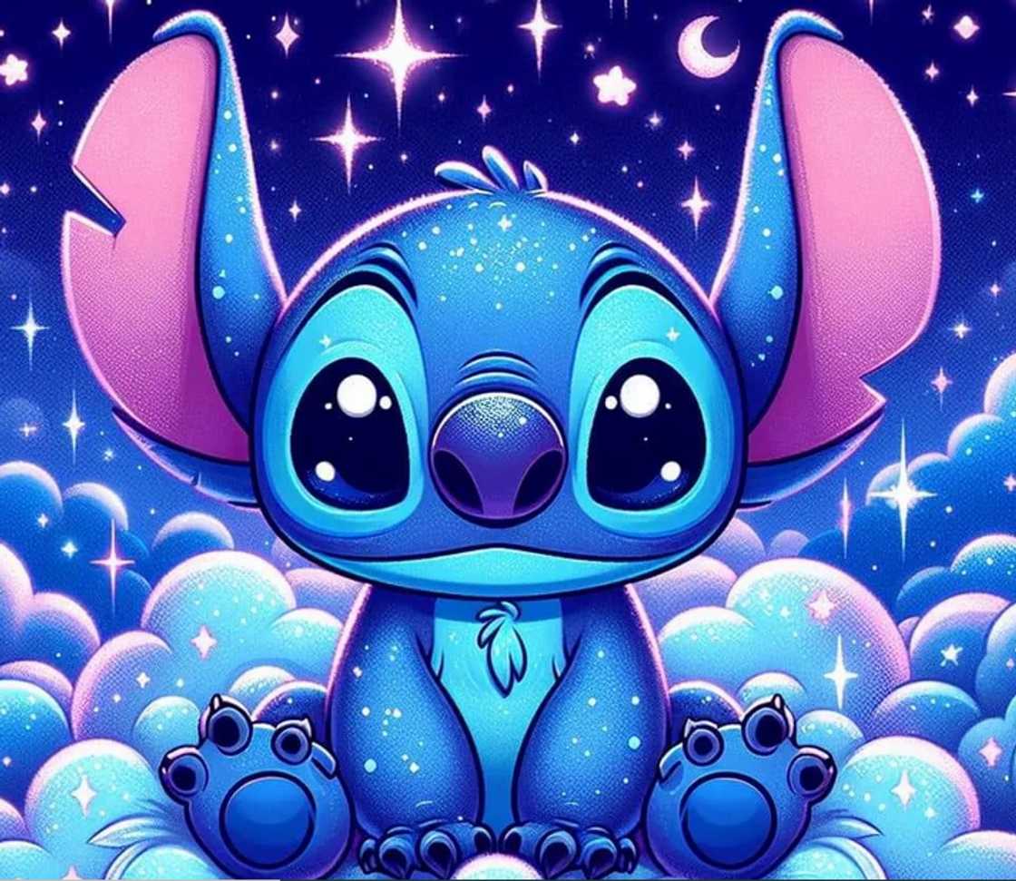 Stitch the cartoon Stitch the cartoon
