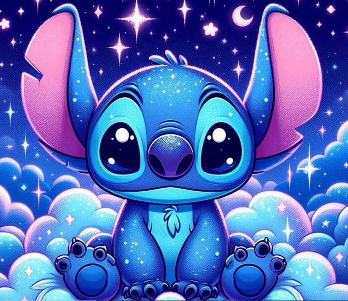 Stitch the cartoon