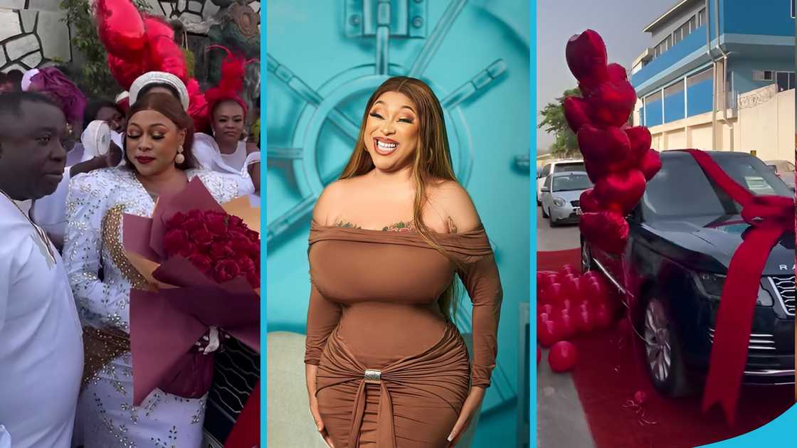 Adwoa Jannis, Range Rover, Adwoa Jannis Age, Adwoa Jannis birthday, Man surprises wife with a car, Celebrity luxury cars Adwoa Jannis, Range Rover, Adwoa Jannis Age, Adwoa Jannis birthday, Man surprises wife with a car, Celebrity luxury cars