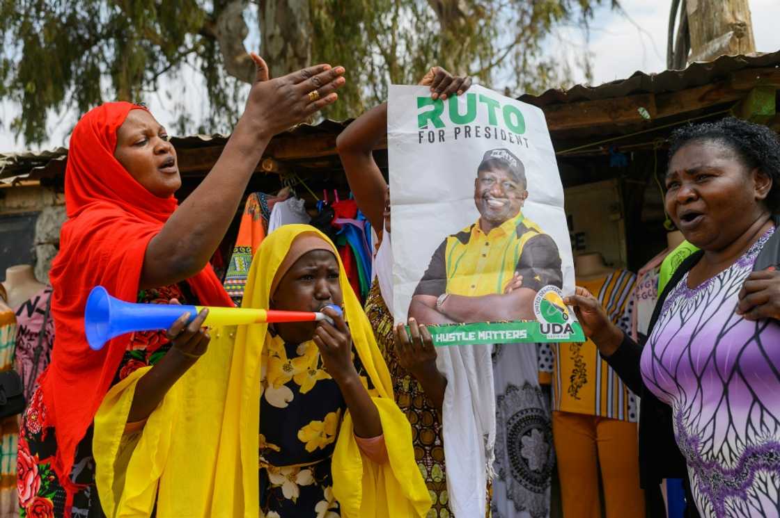 Ruto won the election by less than two percent of the vote Ruto won the election by less than two percent of the vote