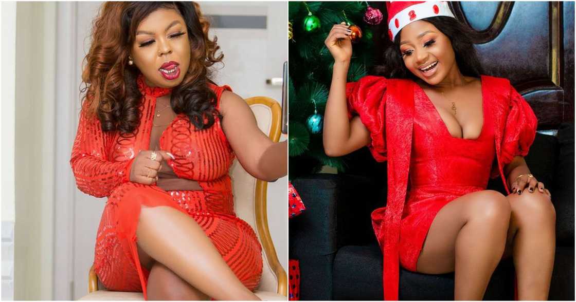 Akuapem Poloo replies Afia Schwar after she called her mother a villager Akuapem Poloo replies Afia Schwar after she called her mother a villager