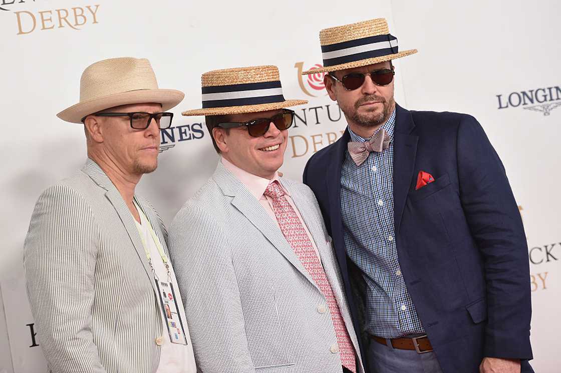Jim Wahlberg, Paul Wahlberg, and Robert Wahlberg attend the 142nd Kentucky Derby Jim Wahlberg, Paul Wahlberg, and Robert Wahlberg attend the 142nd Kentucky Derby